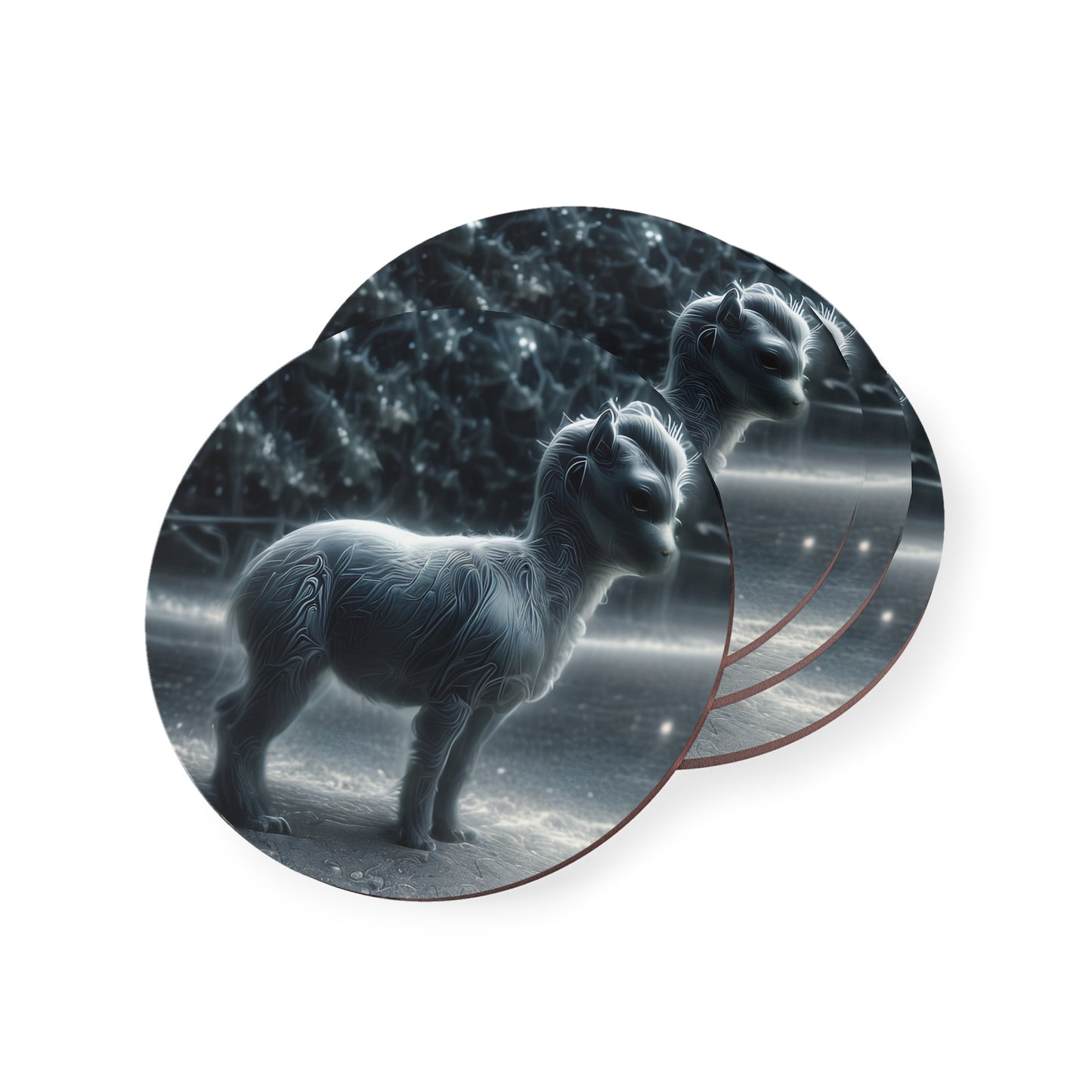 Outerworld Llama Coasters