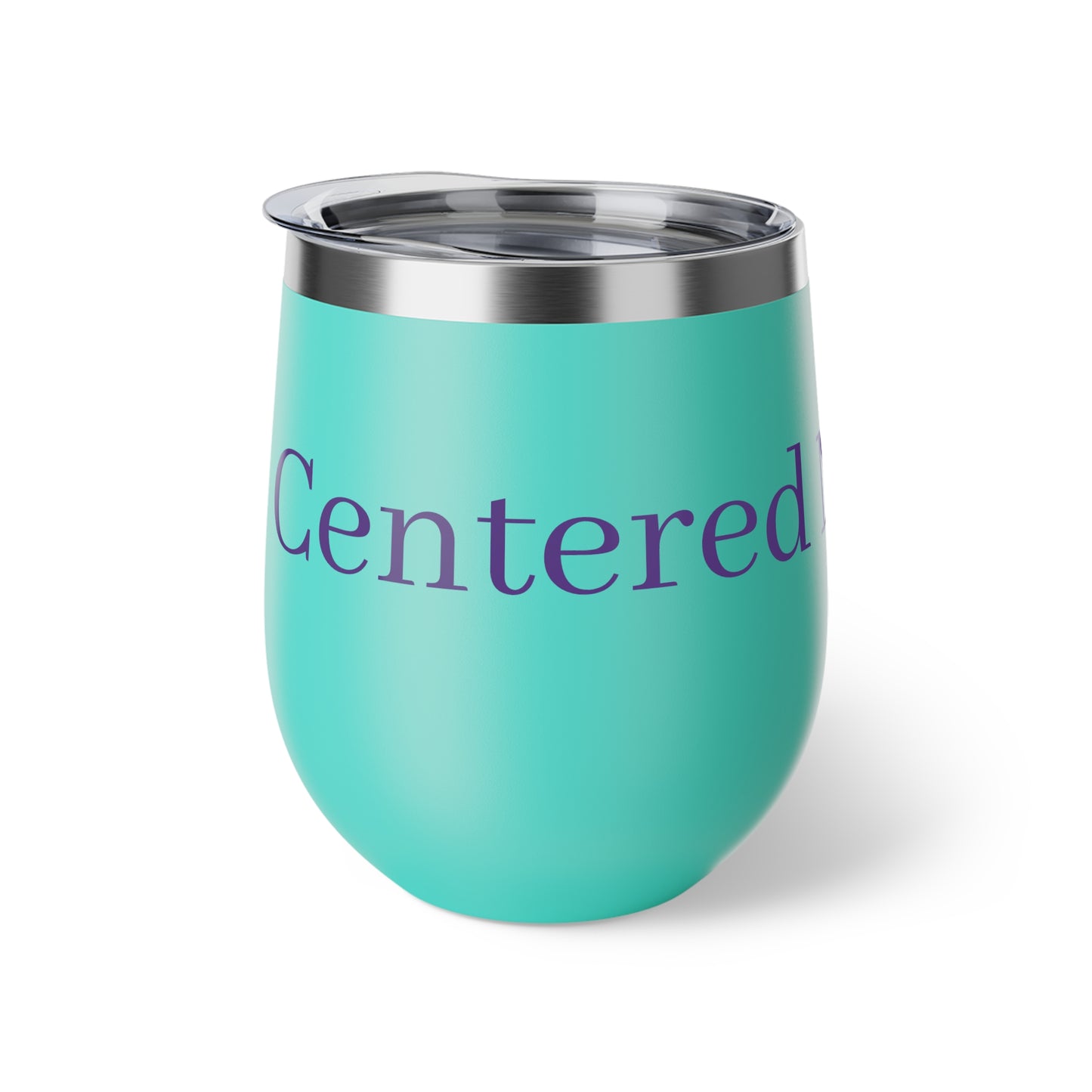 Centered Not Shaken Copper Vacuum Insulated Cup, 12oz