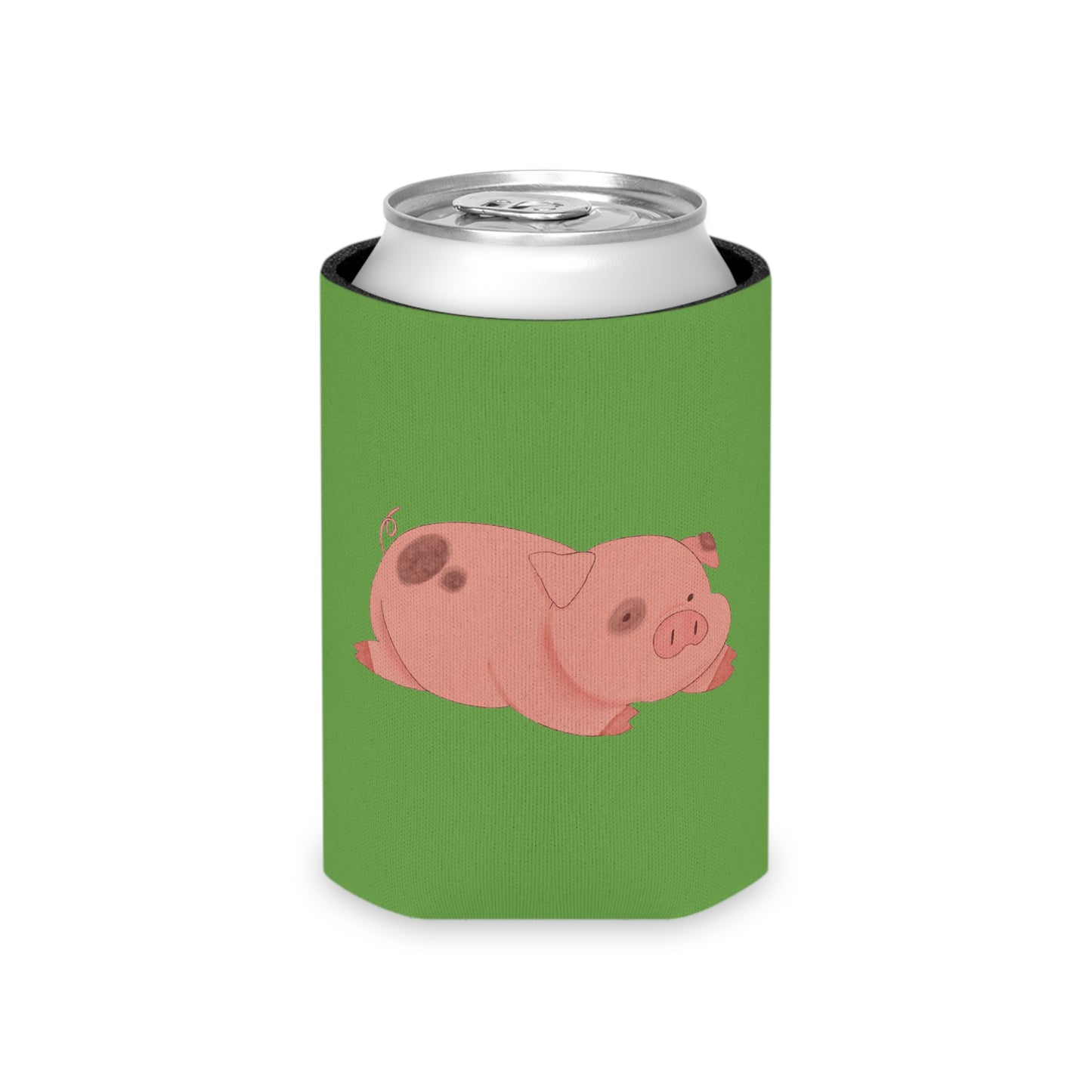 Pink Piggy Can Cooler