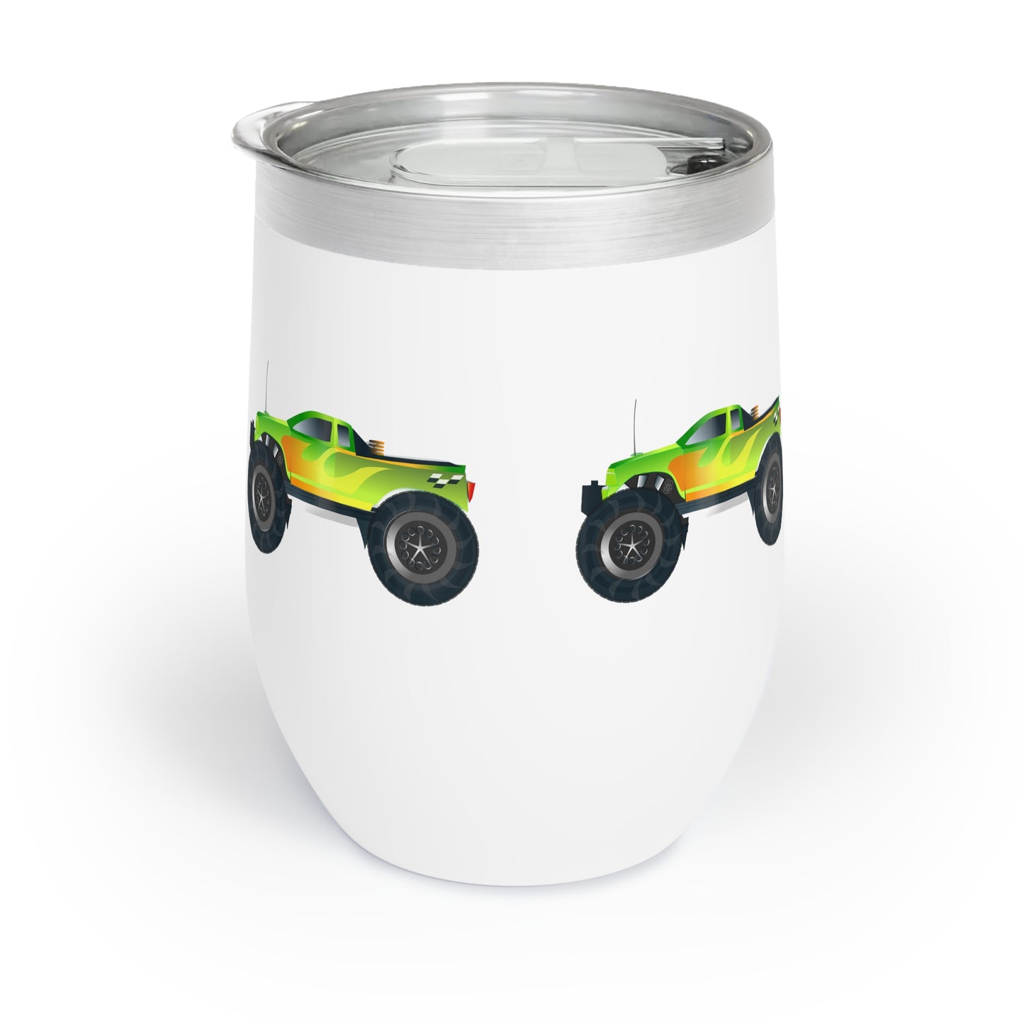 Monster Truck Chill Wine Tumbler