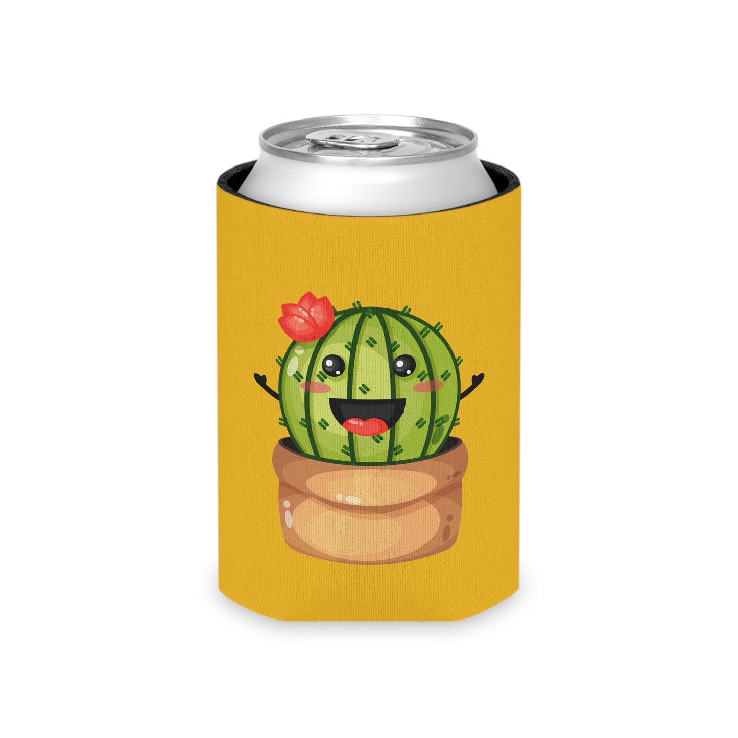 Cute Cactus Can Cooler