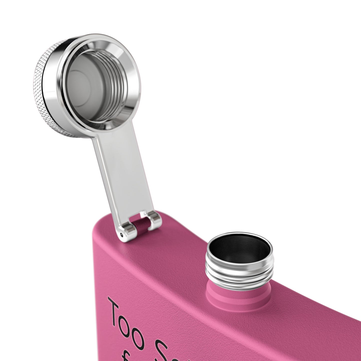 Too Self Aware for your Shit Stainless Steel Flask, 6oz