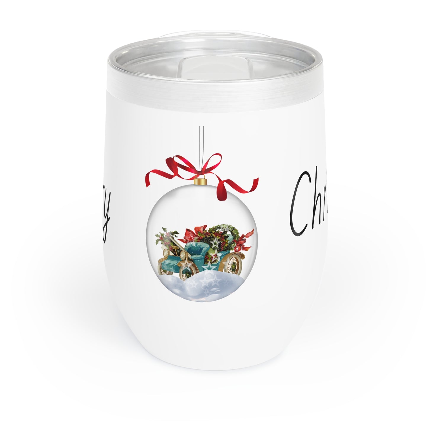 Christmas Ornament Chill Wine Tumbler