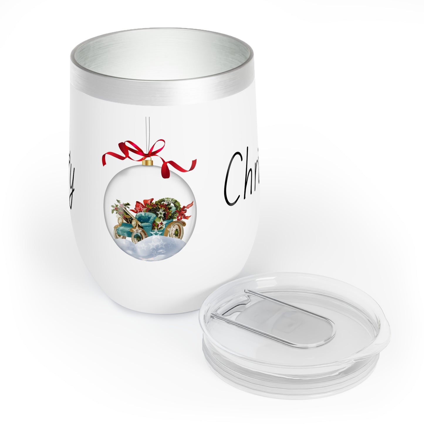 Christmas Ornament Chill Wine Tumbler