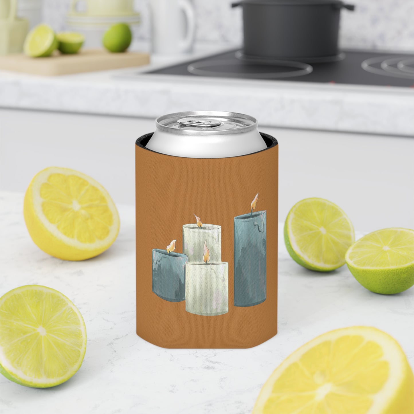 Flickering Candle Can Cooler