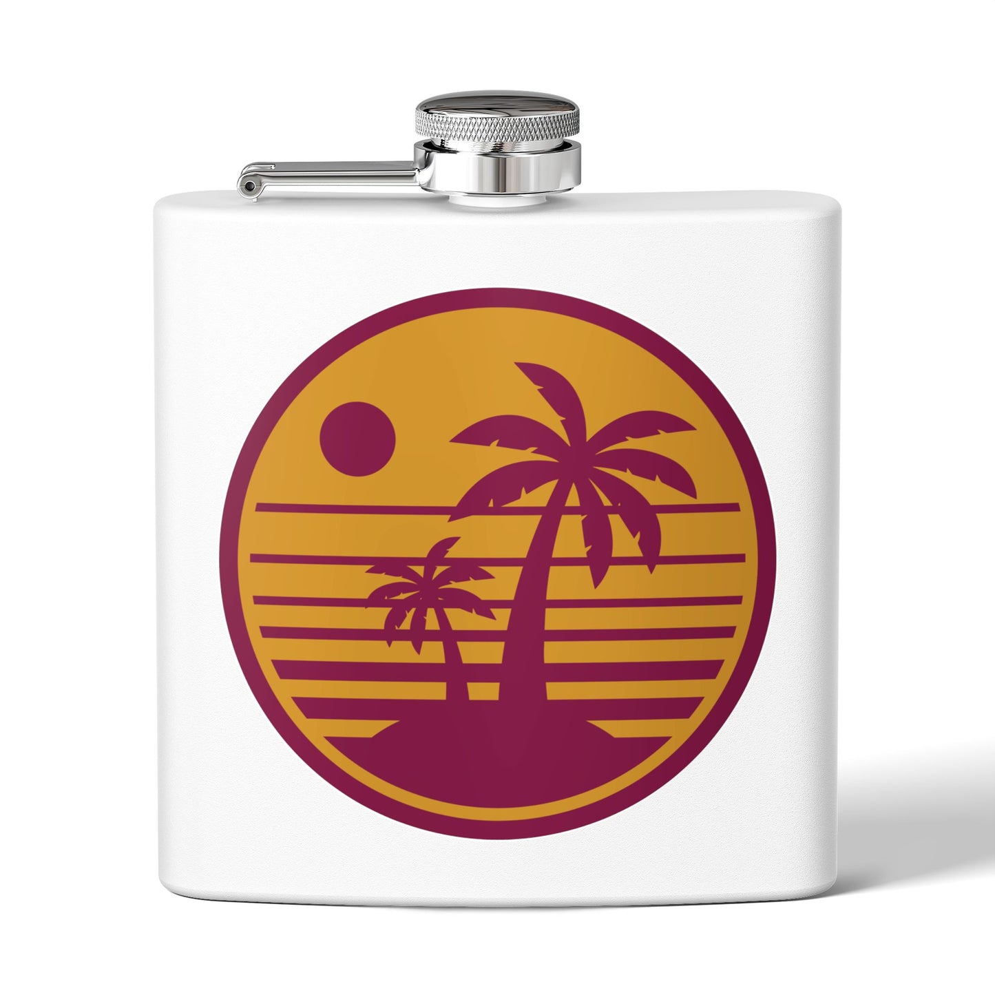 Hello Summer Flask Stainless Steel 6oz