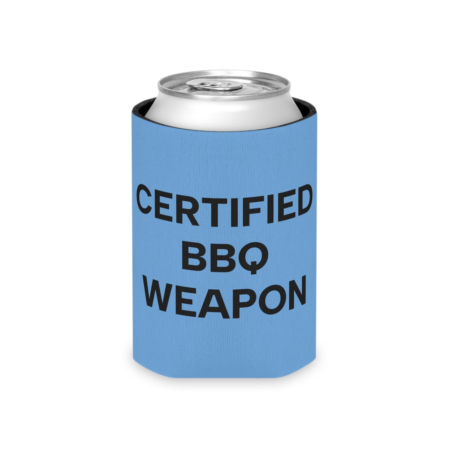 Certified BBQ Weapon Can Cooler