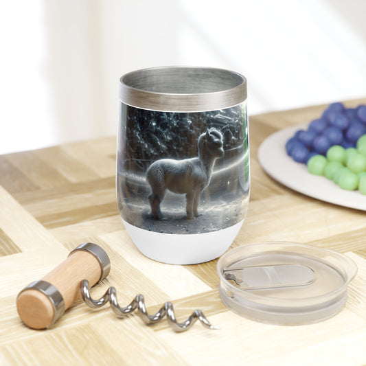 Outerworld Llama Chill Wine Tumbler