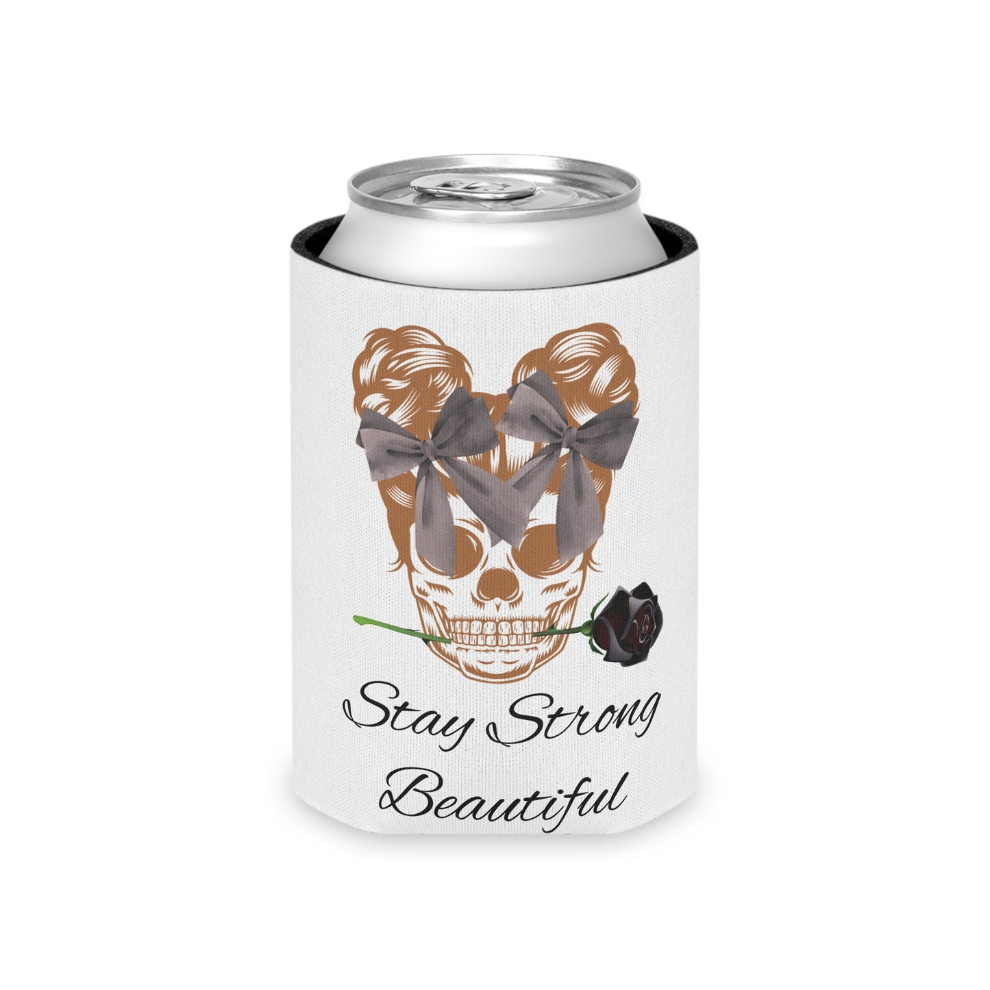 Stay Strong Beautiful Can Cooler