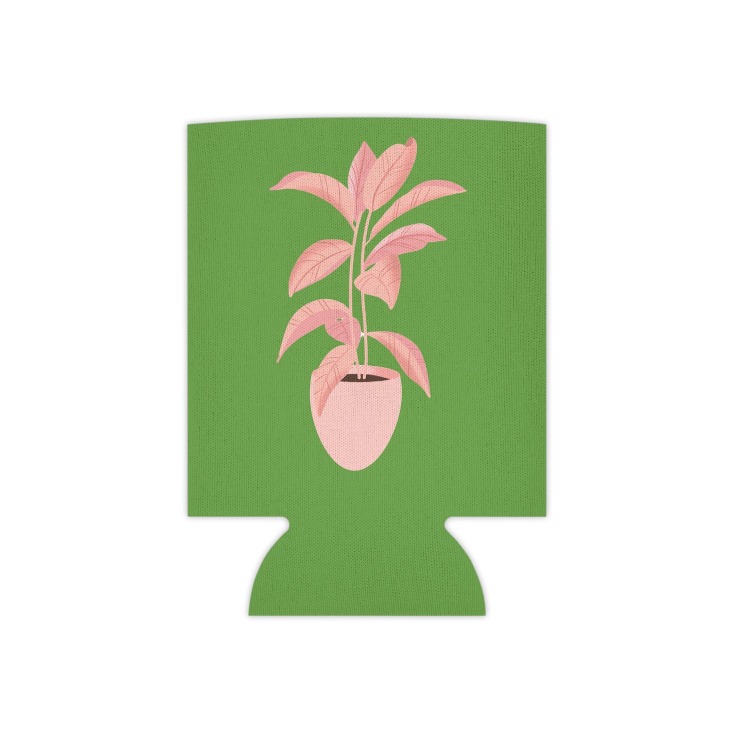 Pink Plant Lover Can Cooler