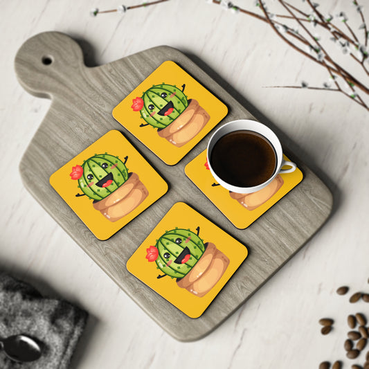 Cute Cactus Lover Coasters