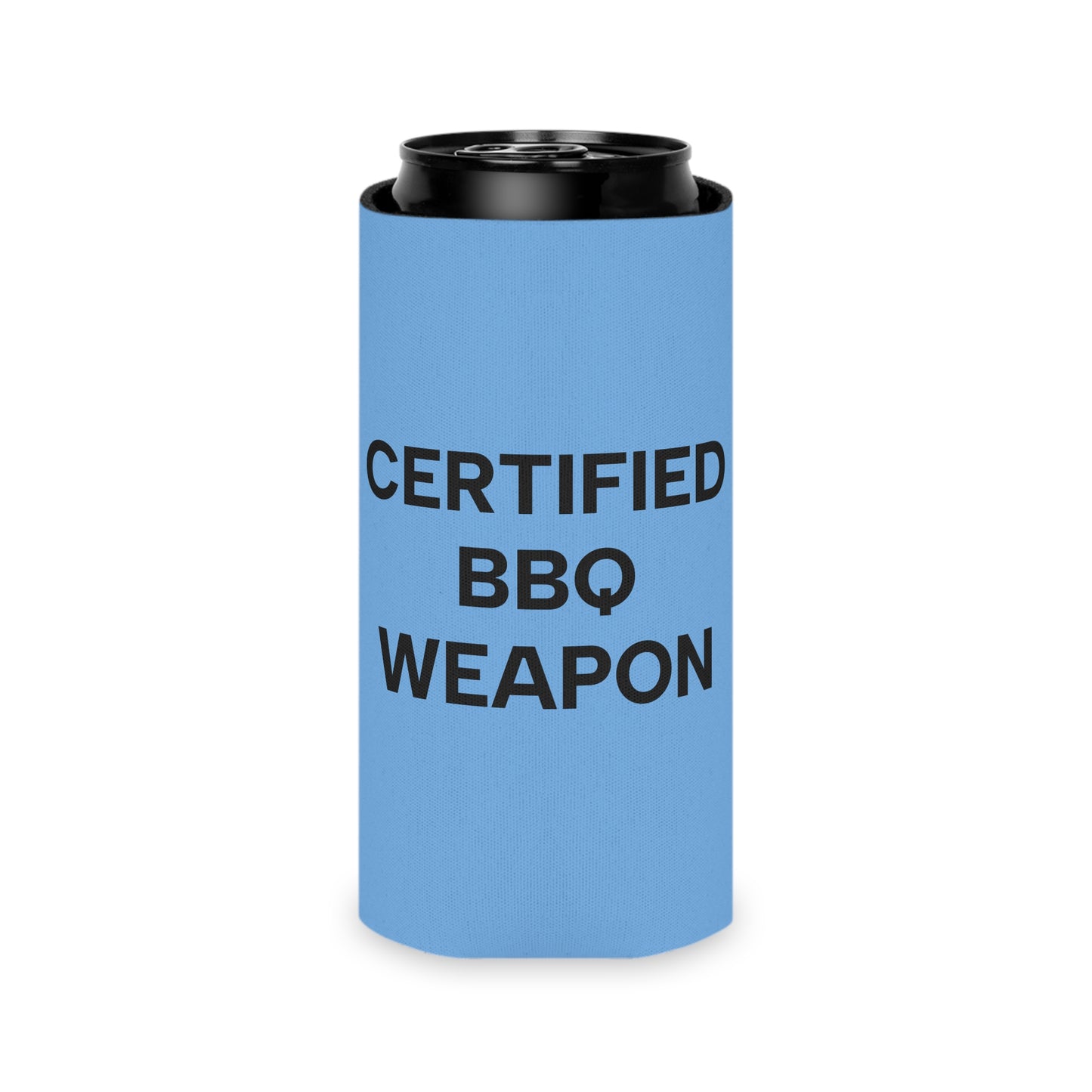 Certified BBQ Weapon Can Cooler
