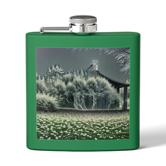 Ghoul Shack Stainless Steel Flask, 6oz