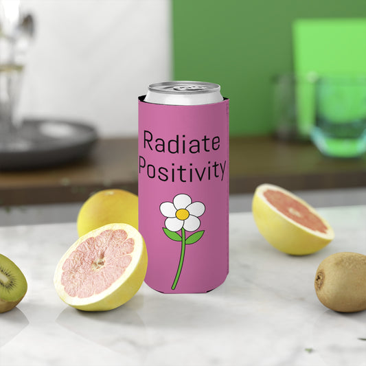 Radiate Positivity Slim Can Cooler
