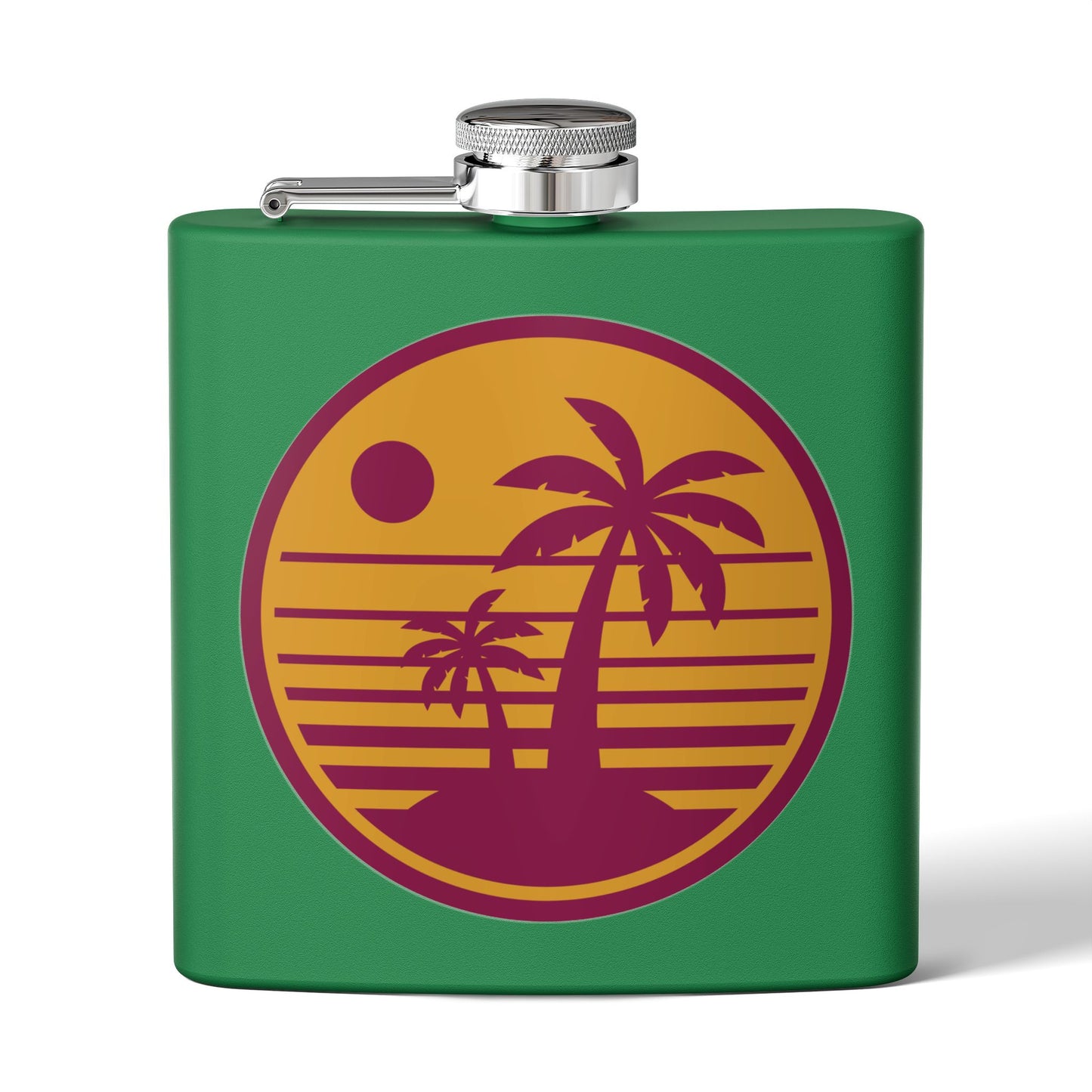 Hello Summer Flask Stainless Steel 6oz