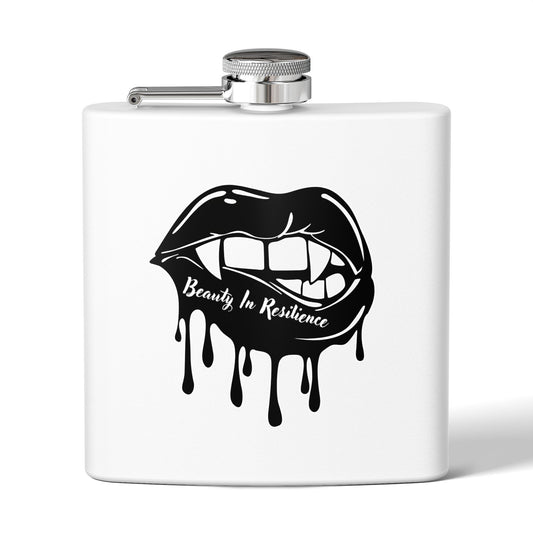 Beauty In Resilience Stainless Steel Flask, 6oz