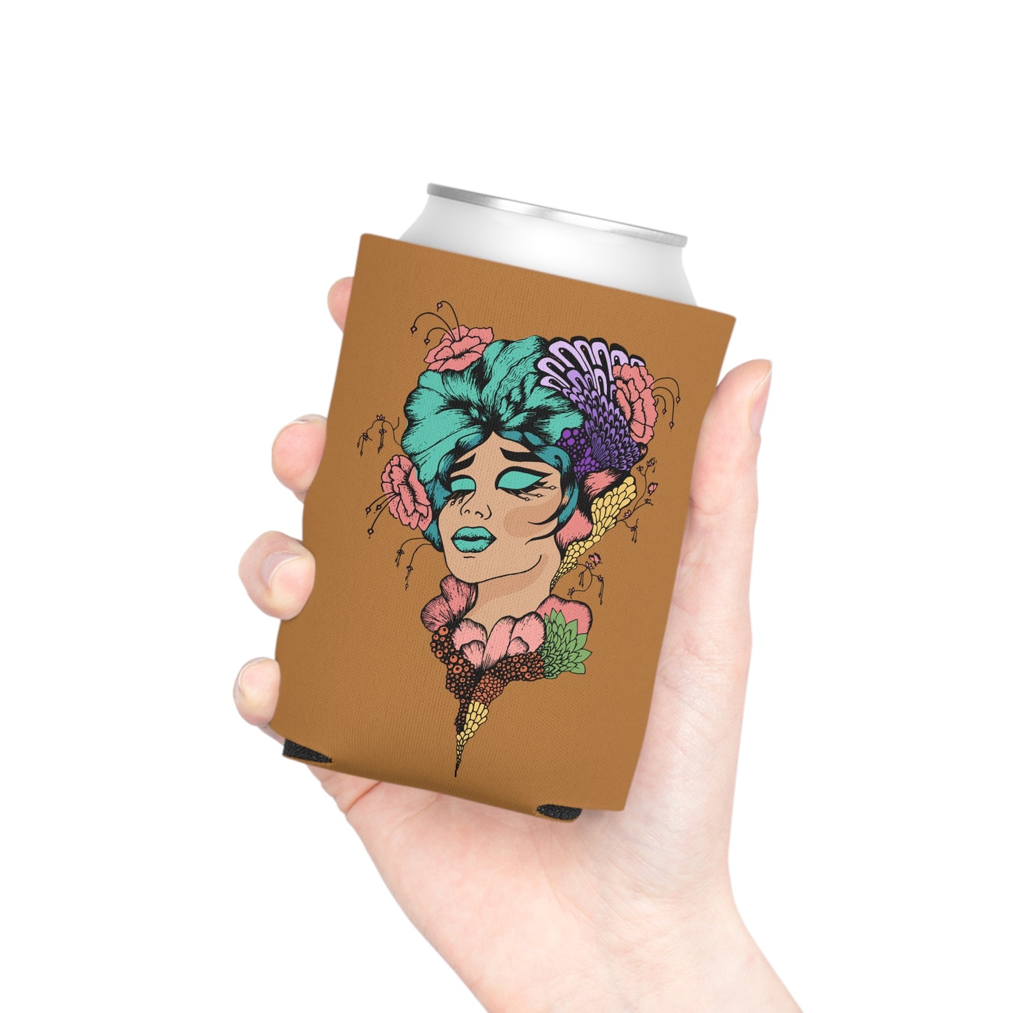 Fearless and Free Can Cooler