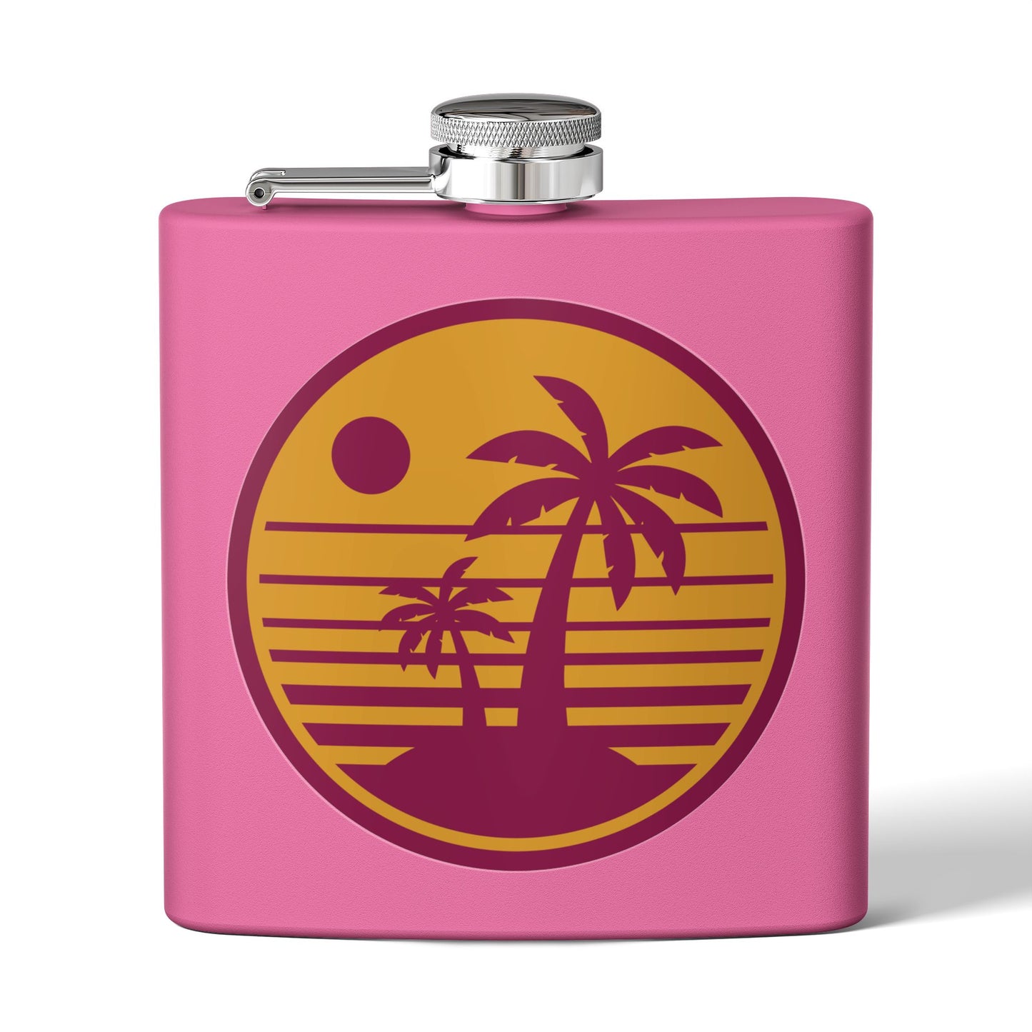 Hello Summer Flask Stainless Steel 6oz