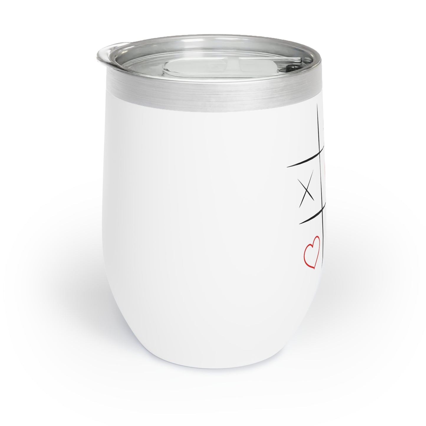 Noughts and Crosses Chill Wine Tumbler