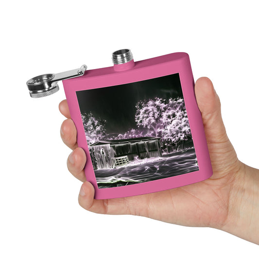 Specter Country Shed Stainless Steel Flask, 6oz