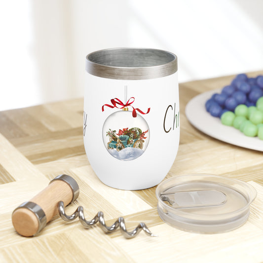 Christmas Ornament Chill Wine Tumbler