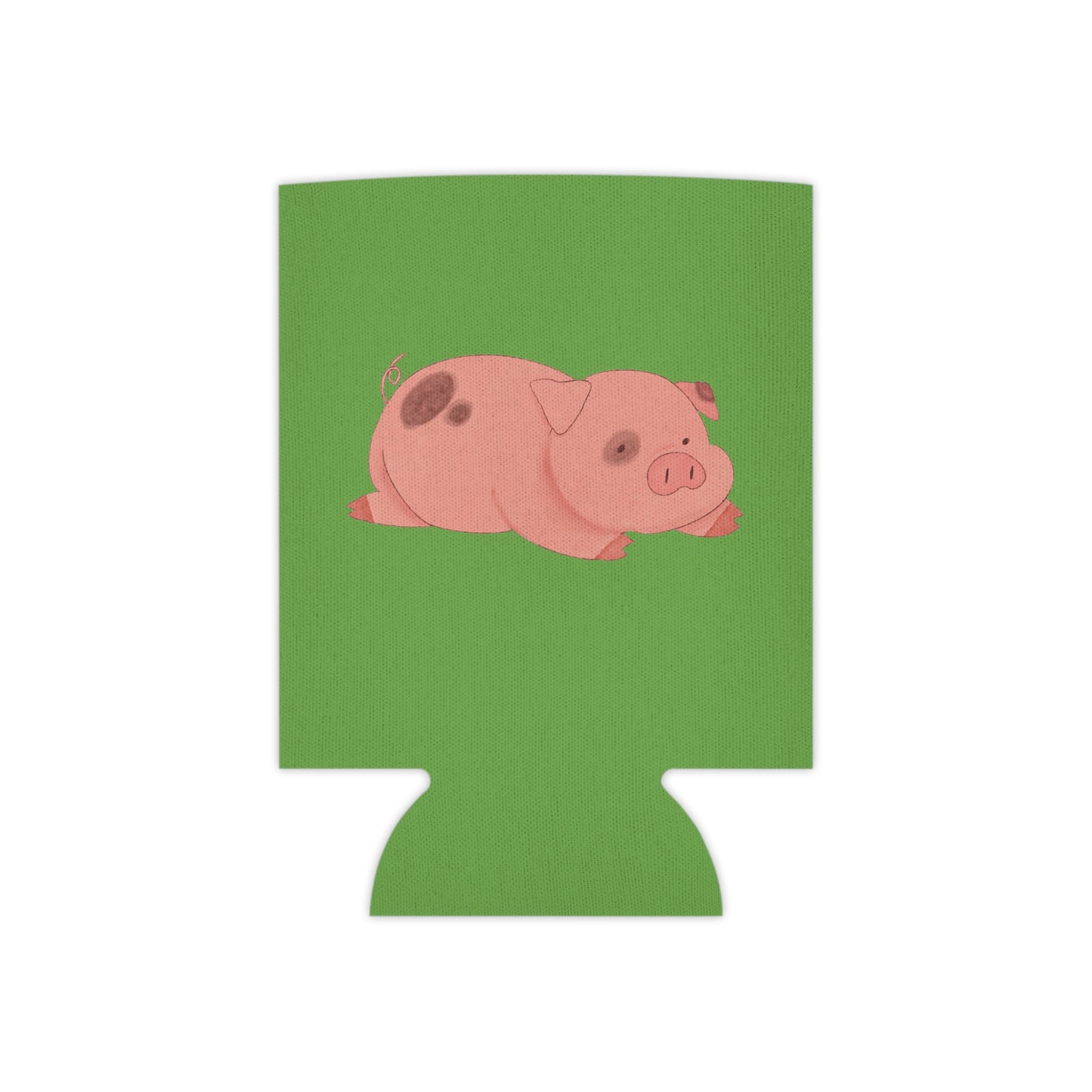Pink Piggy Can Cooler