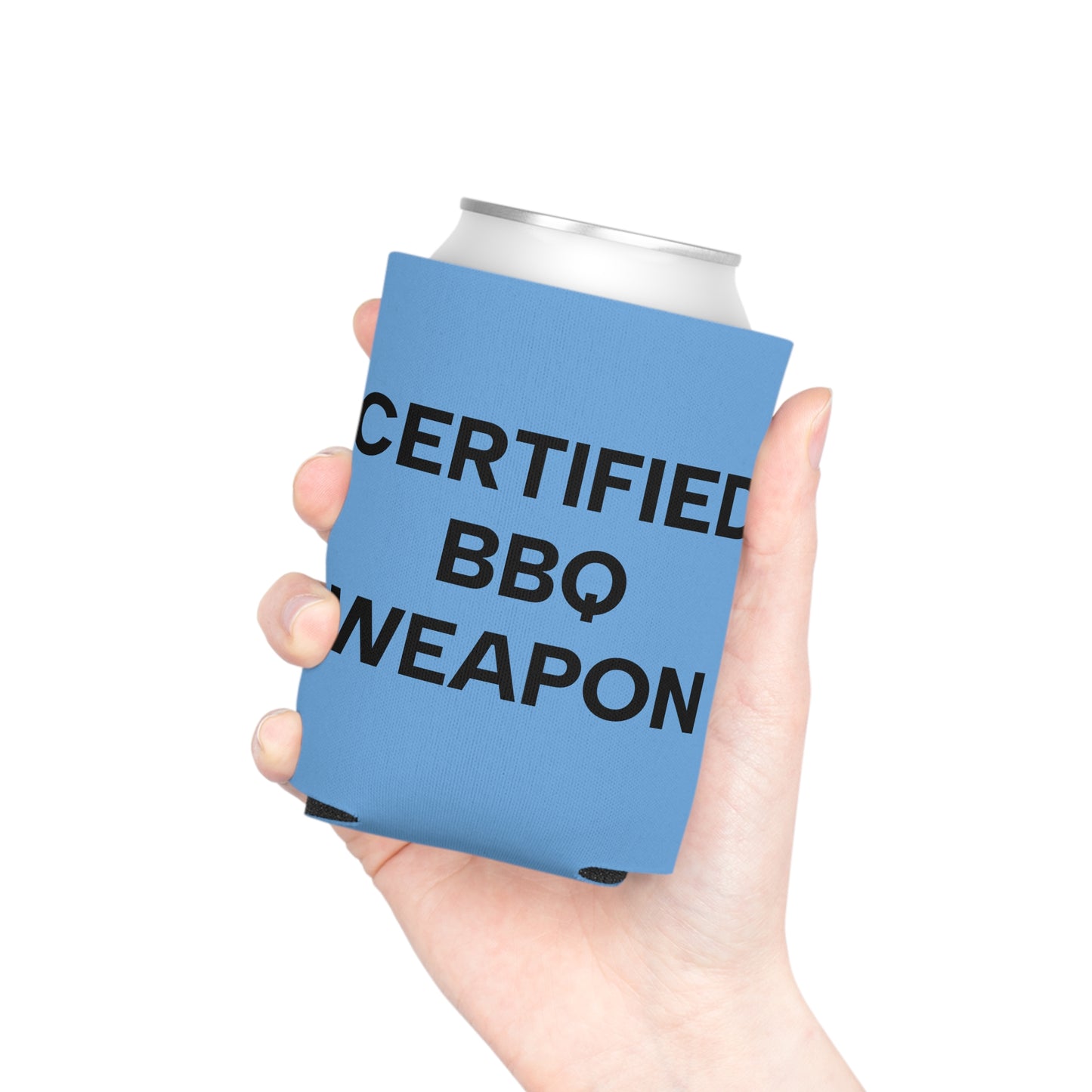 Certified BBQ Weapon Can Cooler