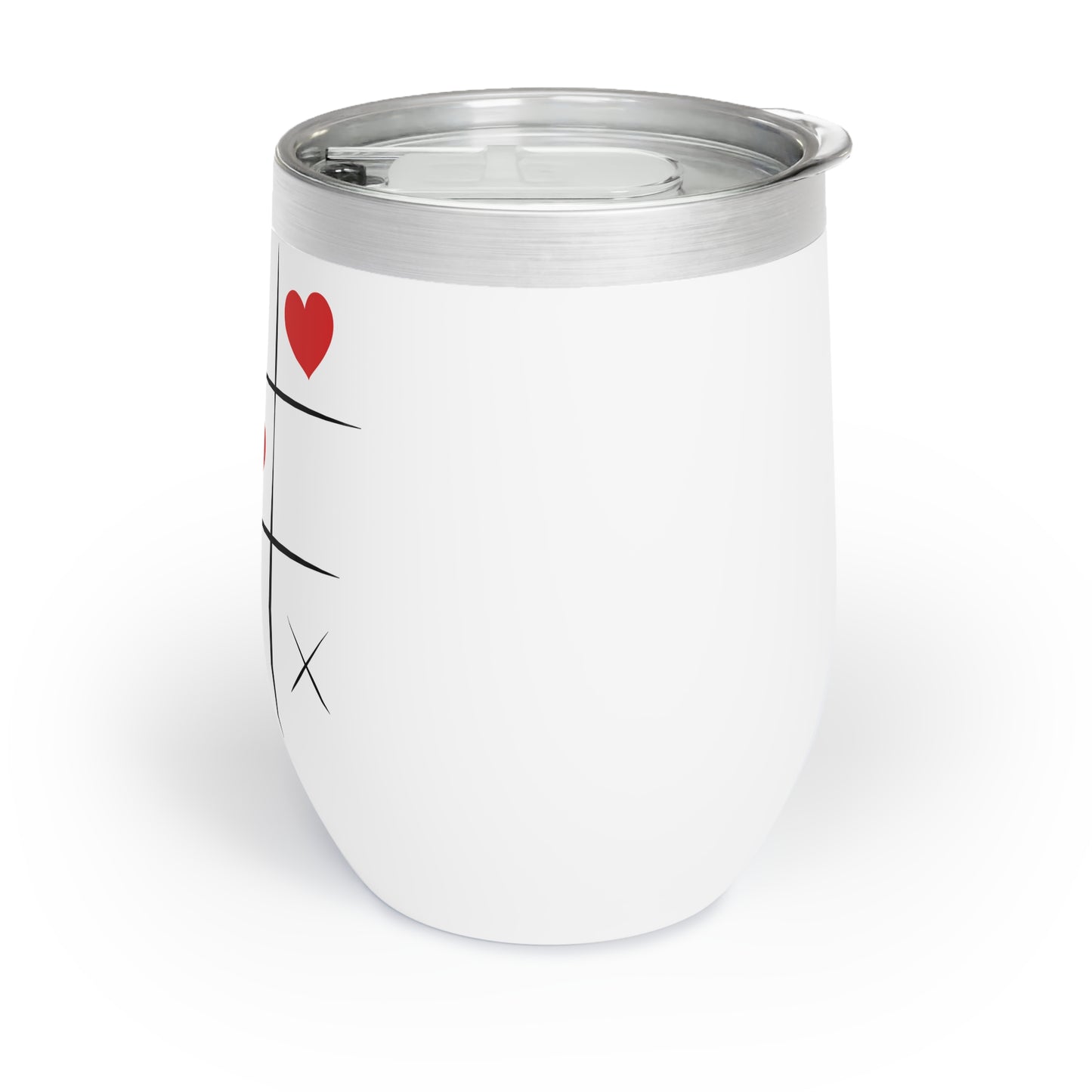 Noughts and Crosses Chill Wine Tumbler