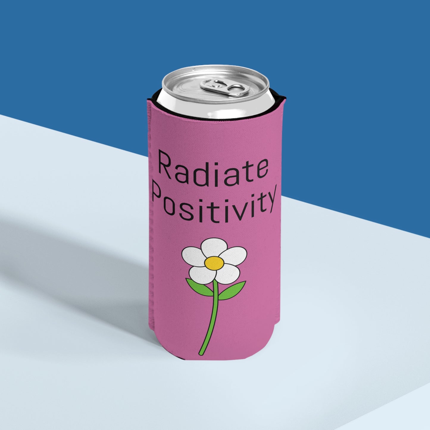 Radiate Positivity Slim Can Cooler