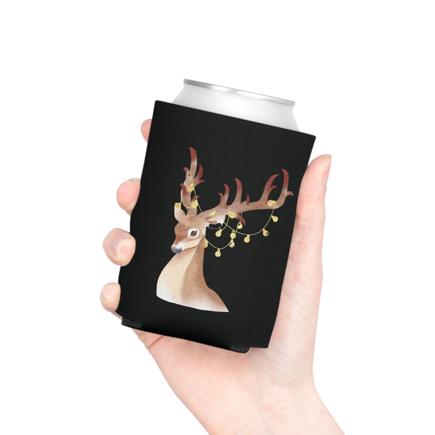 Reindeer Love Can Cooler