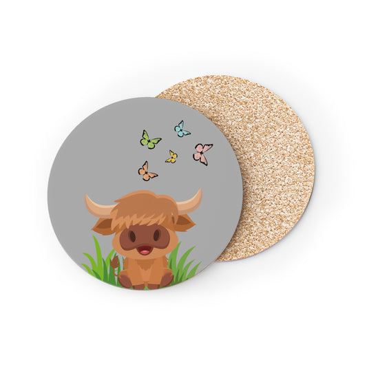 Highland Cow Coasters