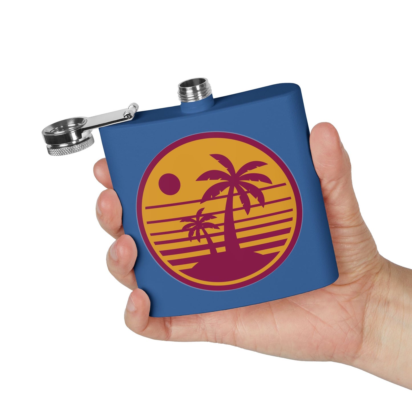 Hello Summer Flask Stainless Steel 6oz