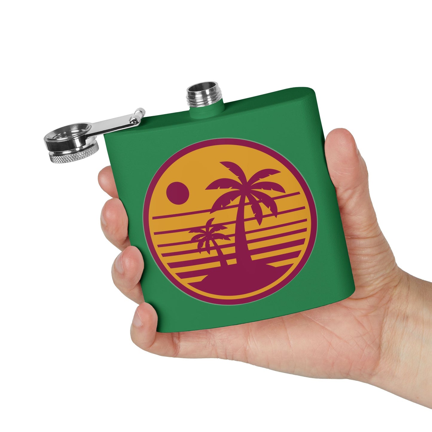 Hello Summer Flask Stainless Steel 6oz