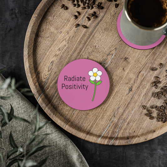 Radiate Positivity Coasters