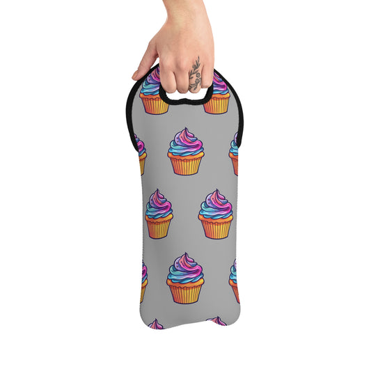 Cupcake Lover Wine Tote Bag