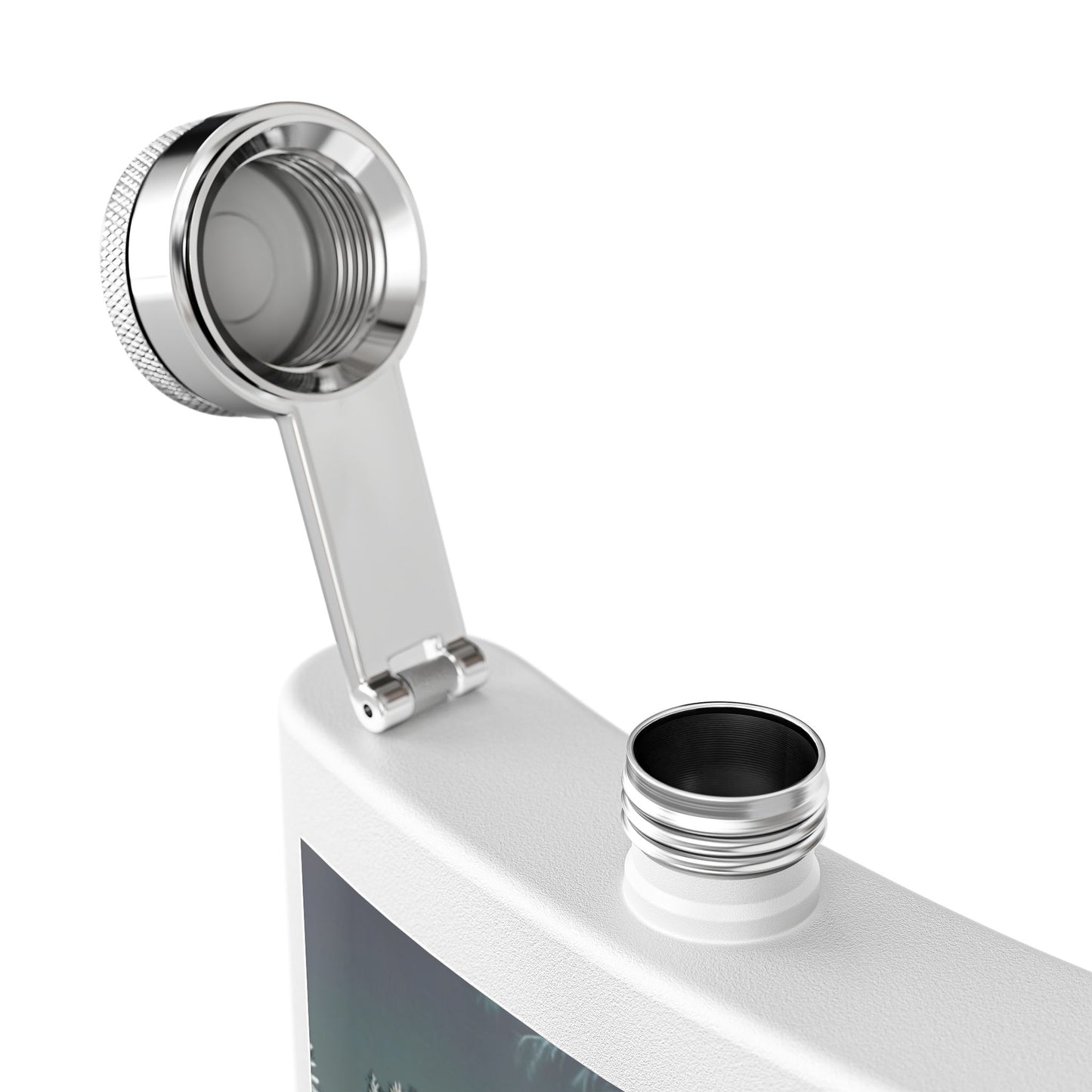 Ghoul Shack Stainless Steel Flask, 6oz