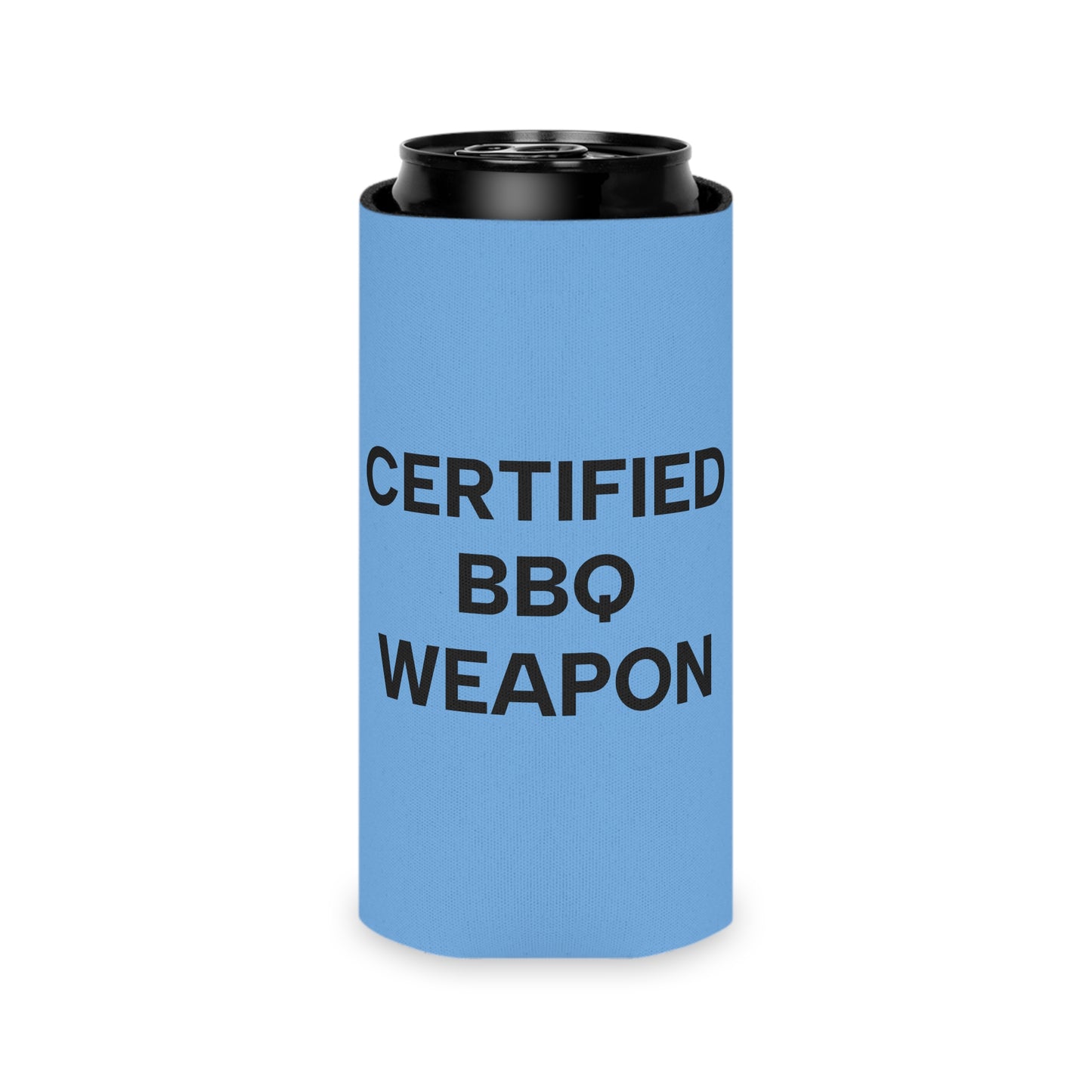Certified BBQ Weapon Can Cooler