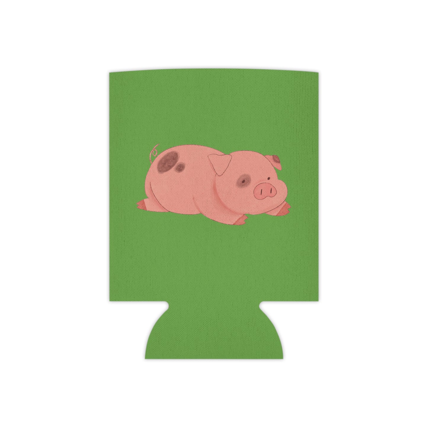 Pink Piggy Can Cooler