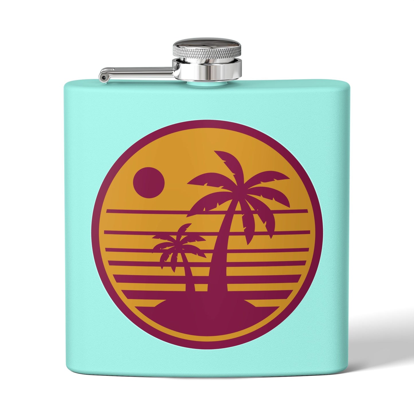 Hello Summer Flask Stainless Steel 6oz